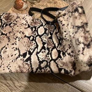 maurizio taiuti bags Purse Animal Leather Calf Hide Stunning  NWOT